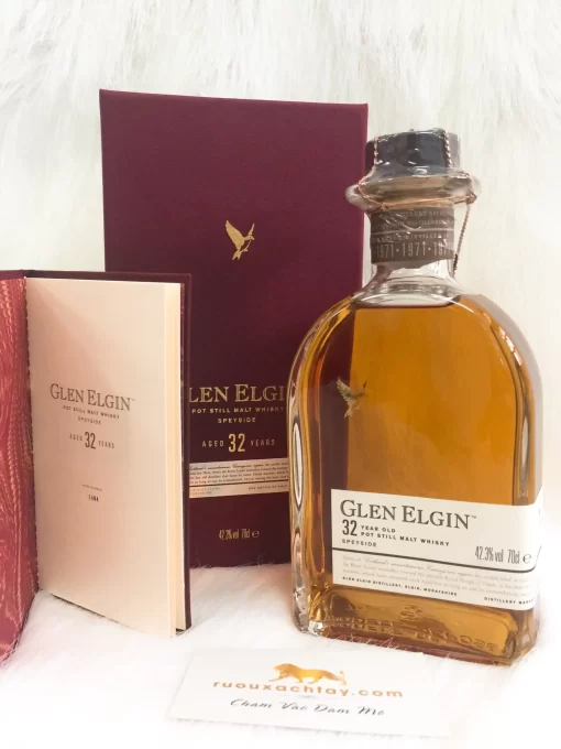 Glen Elgin 1971 32 Năm Tem Đỏ UK