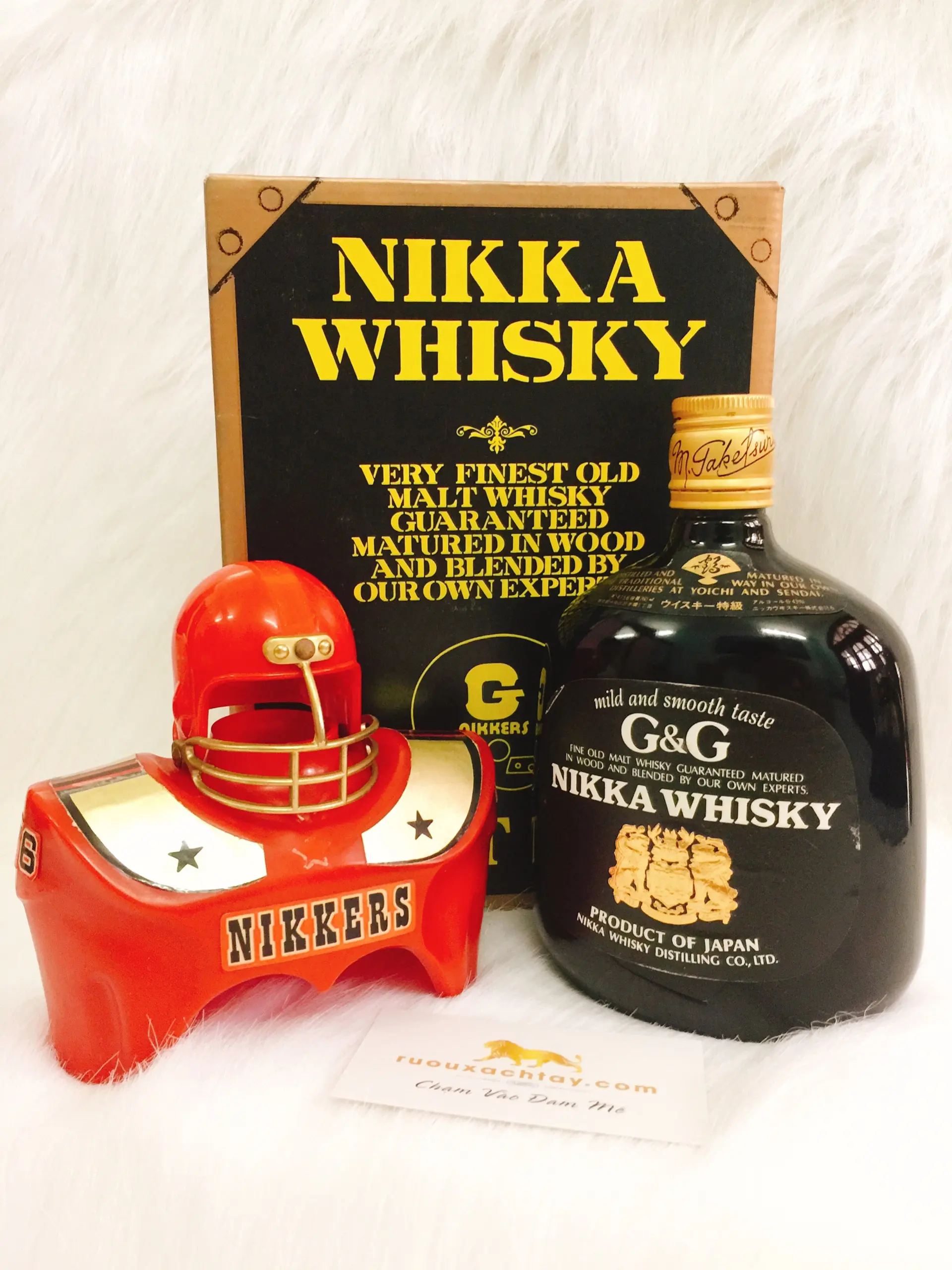 Rượu Nikka Whisky Gold & Gold Armor - Nikkers