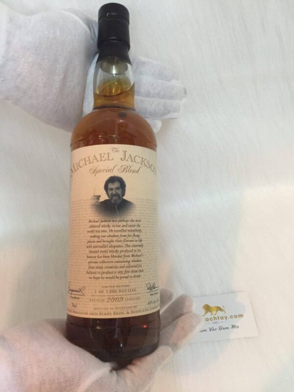 Rượu Michael Jackson Special Blend Limited Edition 2009
