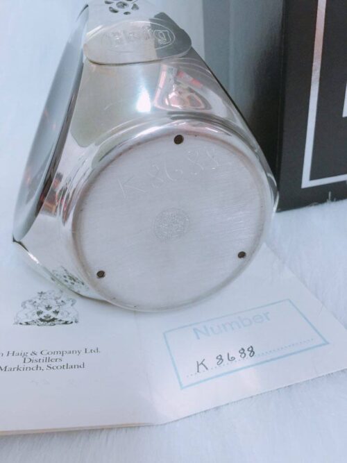 Dimple Royal Silver Decanter – Blue Box 8 4 43