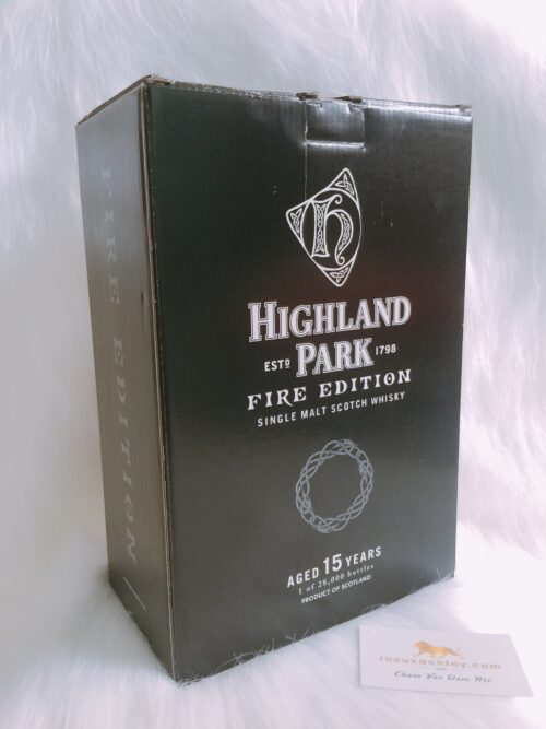 Rượu Highland Park 15 Fire Edition