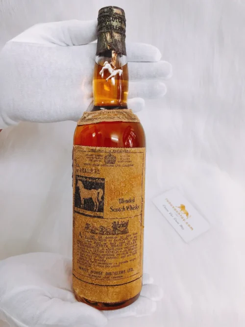 Rượu White Horse Blended Scotch Whisky 1950s 13 6 1 5