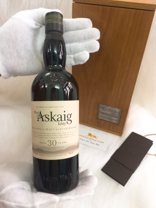 Port Askaig 30 năm Xách Tay Tem Đỏ UK (5)