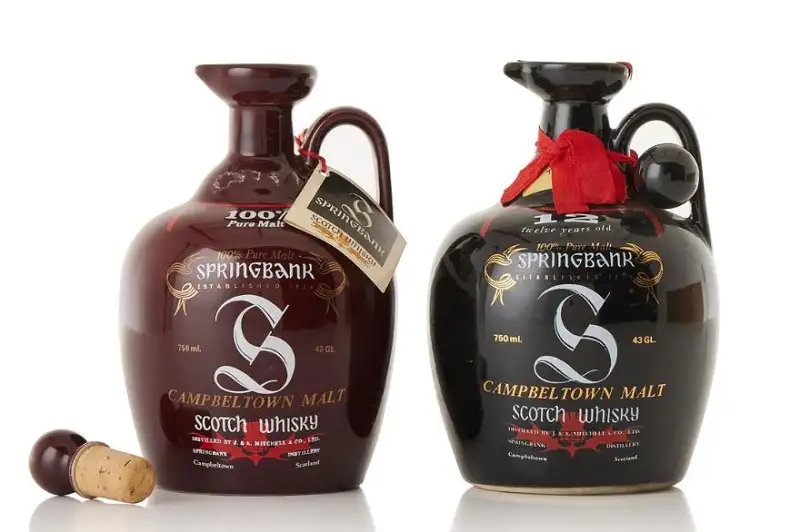 Springbank Pure Malt Red Jug 6 Springbank Pure Malt Red Jug - 1