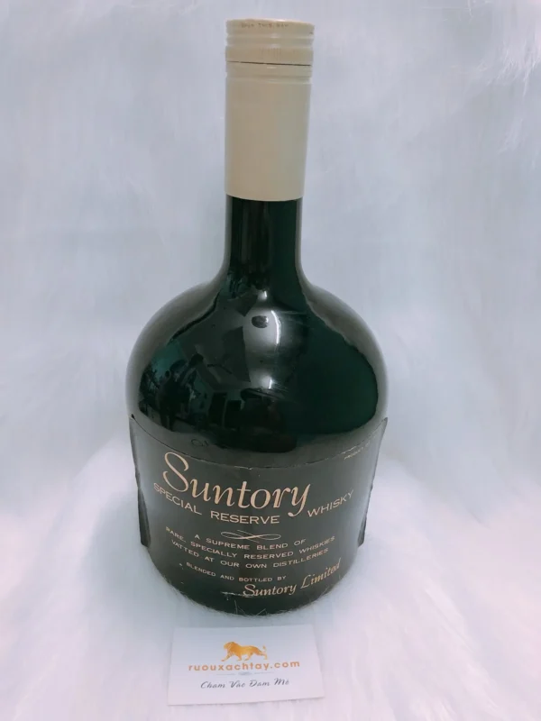 Suntory Special Reserve Whisky with Bottle Stand (5)