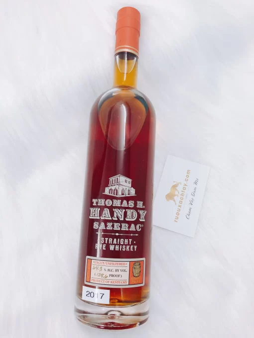 Rượu whisky Mỹ xách tay Thomas H Handy Sazerac Straight Rye Whiskey