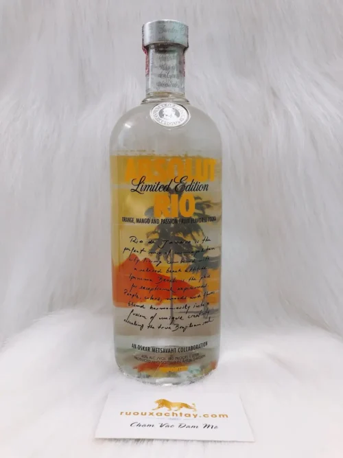 Vodka Absolut Limited Edition - Rio