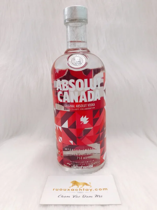 Vodka Absolut Canada Limited Edition