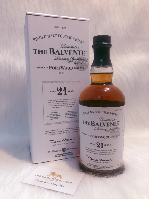 Rượu BALVENIE 21 NĂM PORTWOOD