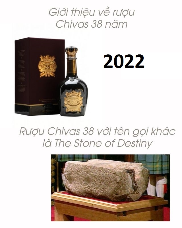 Giới thiệu rượu chivas 38 năm 2022