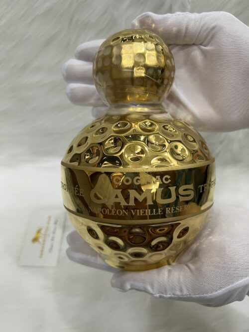 Camus Napoleon Cognac Golf Trophy - Gold