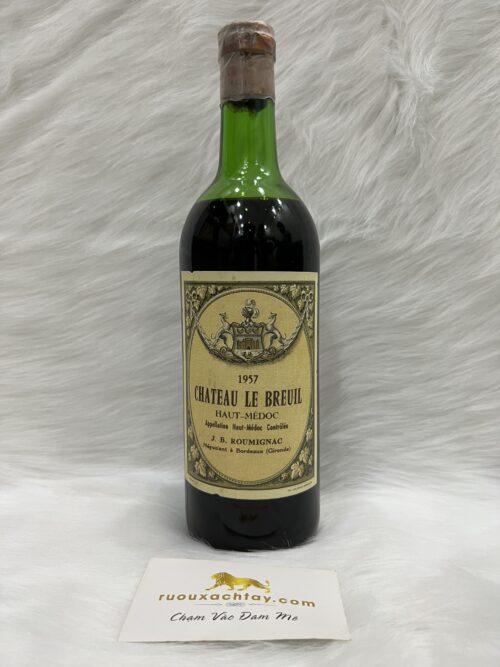 Chateau Le Breuil Haut Medoc 1957-1