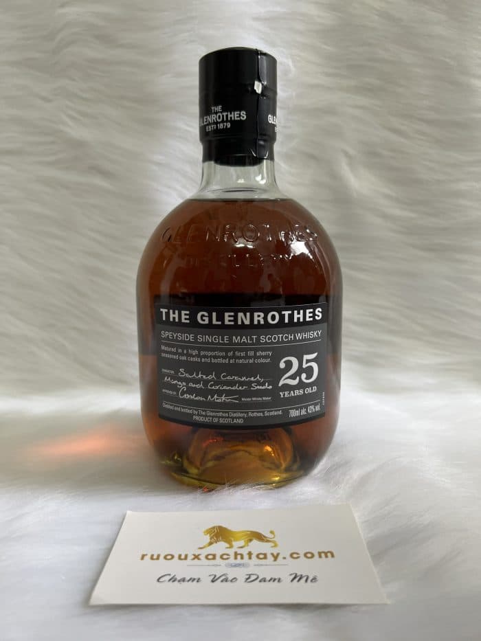 Glenrothes 25 Năm Speyside Single Malt Scotch Whisky