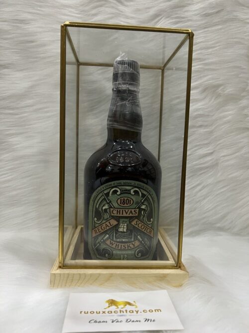 Rượu Chivas 12 Xách Tay – Celebration 1st Release - Nhãn Xanh