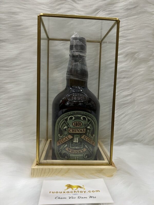 Rượu Chivas 12 Xách Tay – Celebration 1st Release - Nhãn Xanh