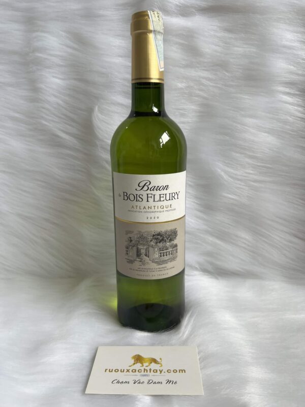 Rượu Vang Trắng Baron de Bois Fleury Atlantique 2020 - 2