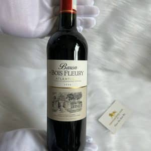 Rượu Vang Đỏ Baron de Bois Fleury Atlantique 2020