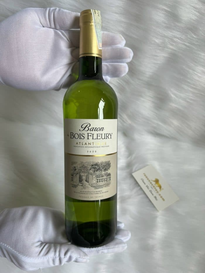 Rượu Vang Trắng Baron de Bois Fleury Atlantique 2020