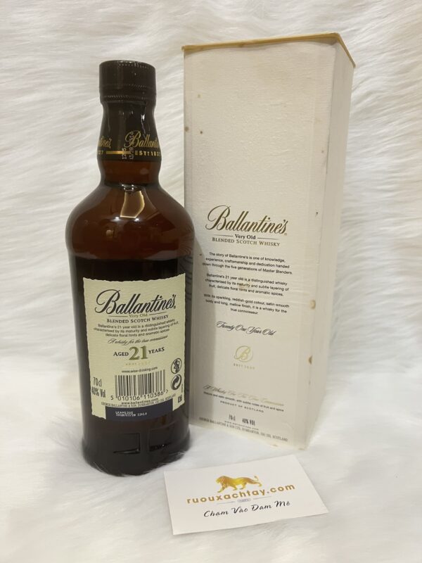 Ballantine's 21 Năm Nắp Đen - 3