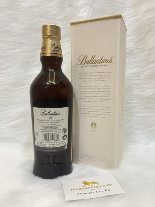 Ballantine's 21 Năm Nắp Vàng 7 Ballantine's 21 Năm Nắp Vàng - 3