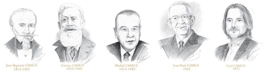 5 thế hệ phát triển nhà rượu Camus