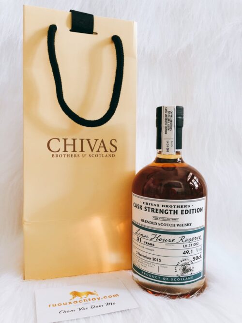 Chivas 31yo Cask Strength Edition - Linn House Reserve (4)