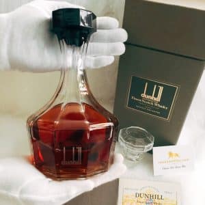 Dunhill Crystal Decanter Old Master Whisky (1)