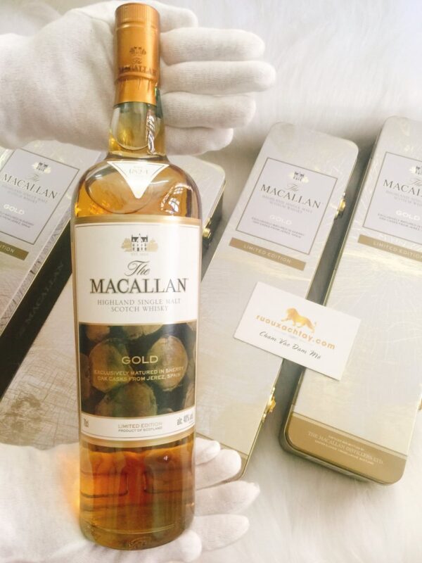 Macallan Gold Limited Edition hộp thiếc (1)