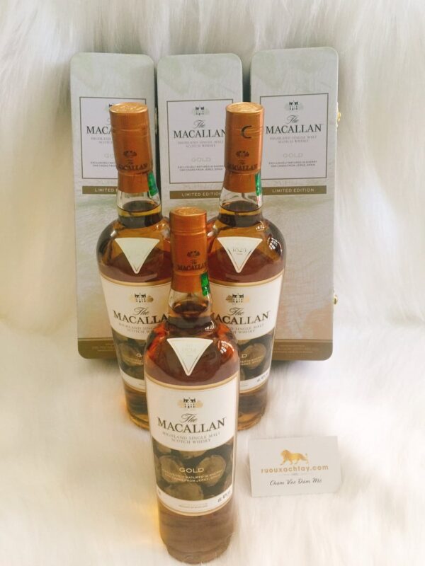 Macallan Gold Limited Edition hộp thiếc (5)