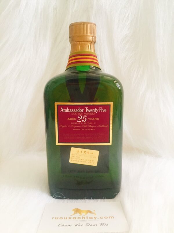 Rượu Scotch Ambassador 25 Năm (3)