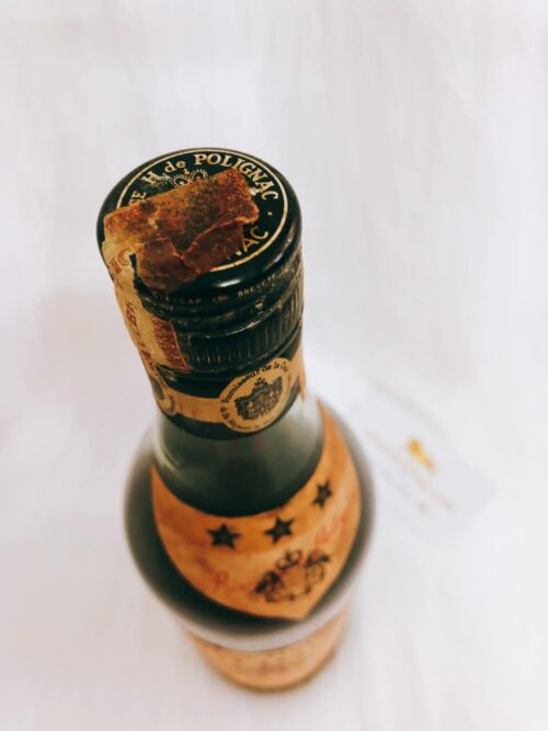 Cognac Prince Hubert de Polignac 3 Stars Tall Bottle 5 Cognac Prince Hubert de Polignac 3 Stars Tall Bottle (3)