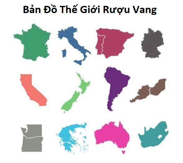 Bản đồ thế giới rượu vang