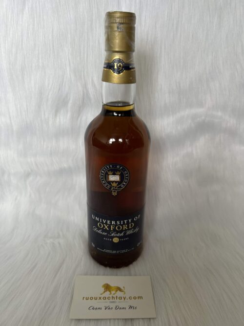 University Of Oxford Deluxe Scotch Whisky 19yo (2)