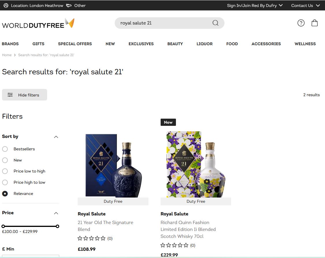 Giá Rượu Chivas Xách Tay: Tìm Hiểu Và Mua Sắm Thông Minh 17 Giá rượu chivas 21 tại duty free UK