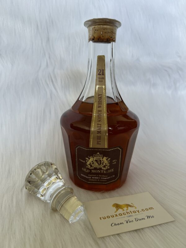 Old Montrose Pure Malt Scotch Whisky 21yo (2)