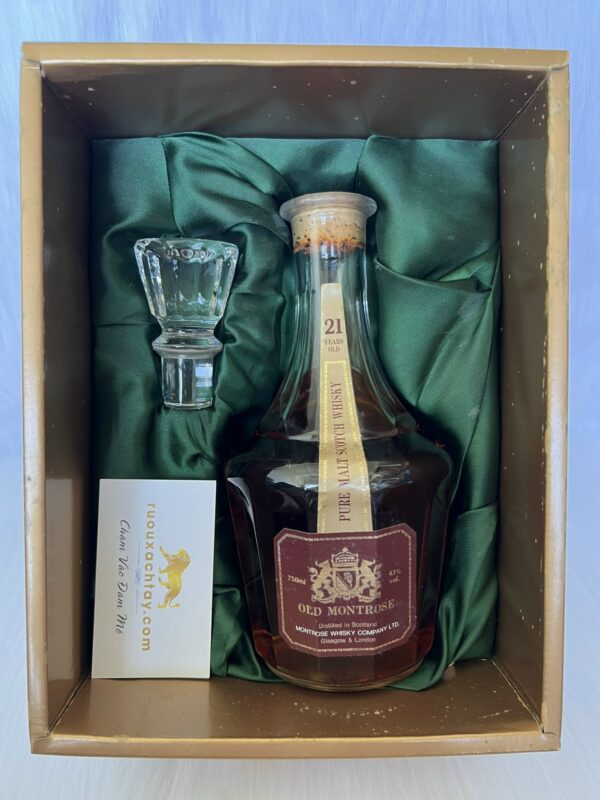 Old Montrose Pure Malt Scotch Whisky 21yo (3)