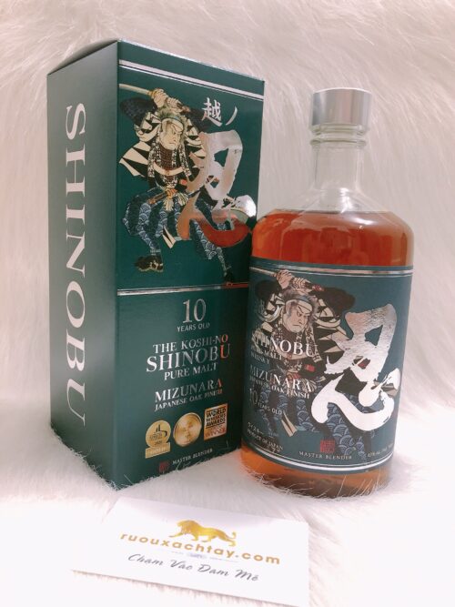 Shinobu Pure Malt Whisky 10yo - Mizunara Oak (1)