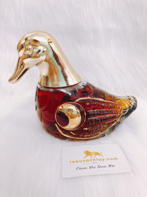 Teichenne Brandy Golden Duck Decanter 5 TEICHENNE brandy 12yo (3)