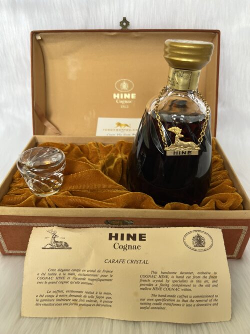 Hine Napoleon Extra Fine Cognac Crystal Decanter 6 Hine Napoleon Extra Fine Cognac Crystal Decanter (3)