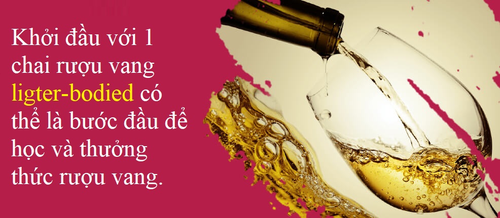 Cách Chọn Rượu Vang Ngon 2 Người mới nên bắt đầu với light-bodied-wine