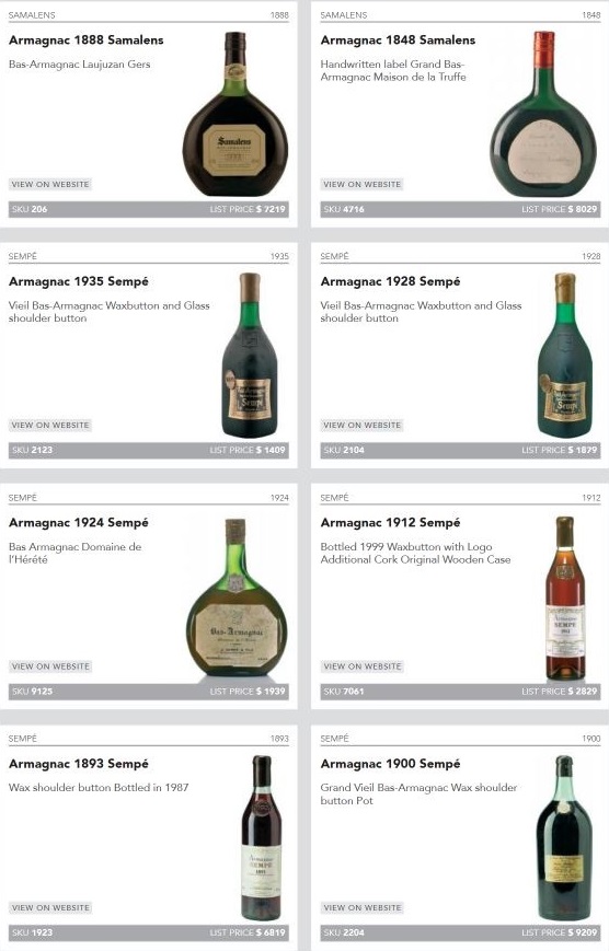 Những Mẫu Rượu Xưa Quý Hiếm Có Giá Trị Sưu Tầm Cao 35 Rượu Armagnac xưa và hiếm -3