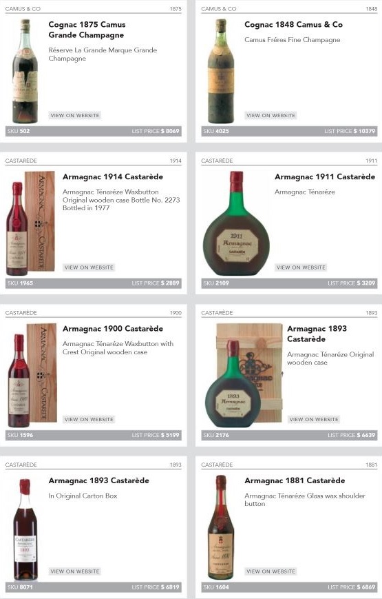 Những Mẫu Rượu Xưa Quý Hiếm Có Giá Trị Sưu Tầm Cao 21 Rượu Cognac xưa và hiếm -1