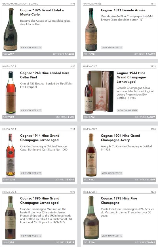 Những Mẫu Rượu Xưa Quý Hiếm Có Giá Trị Sưu Tầm Cao 28 Rượu Cognac xưa và hiếm -5