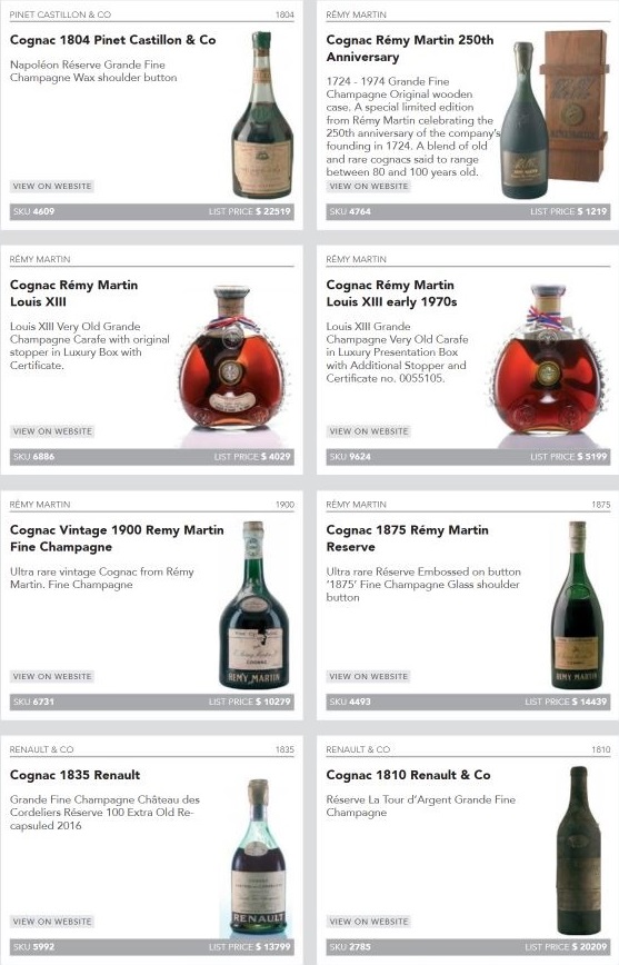 Những Mẫu Rượu Xưa Quý Hiếm Có Giá Trị Sưu Tầm Cao 33 Rượu Cognac xưa và hiếm -8
