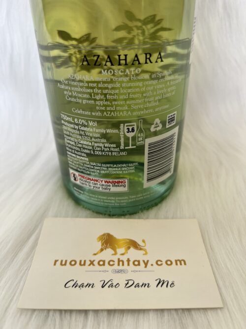 Rượu Vang Sủi Tây Ban Nha Azahara Moscato 5 Rượu Vang Sủi Tây Ban Nha - Azahara Moscato (3)