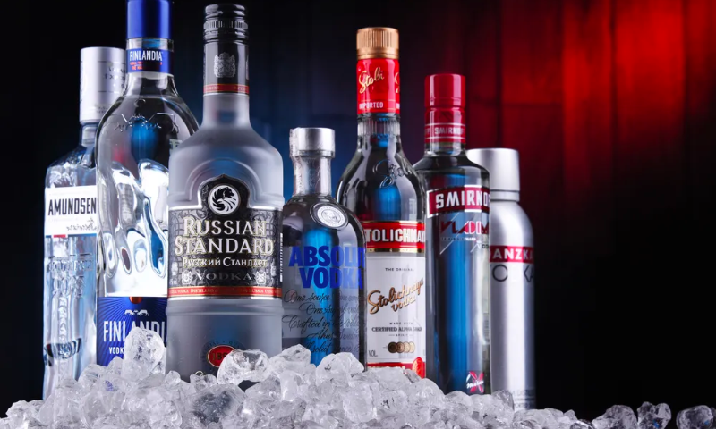 giá rượu vodka nga