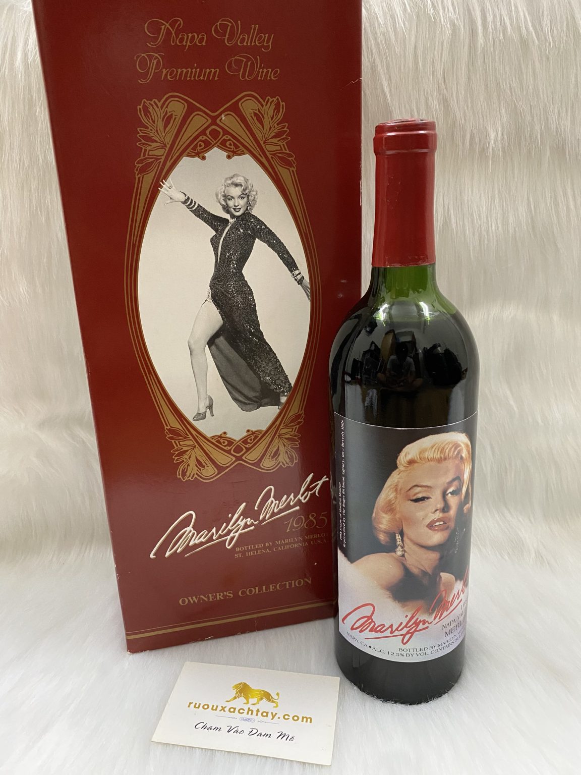 Rượu Vang Mỹ 1985 Marilyn Merlot - Napa Valley Merlot | Cửa Hàng Rượu ...