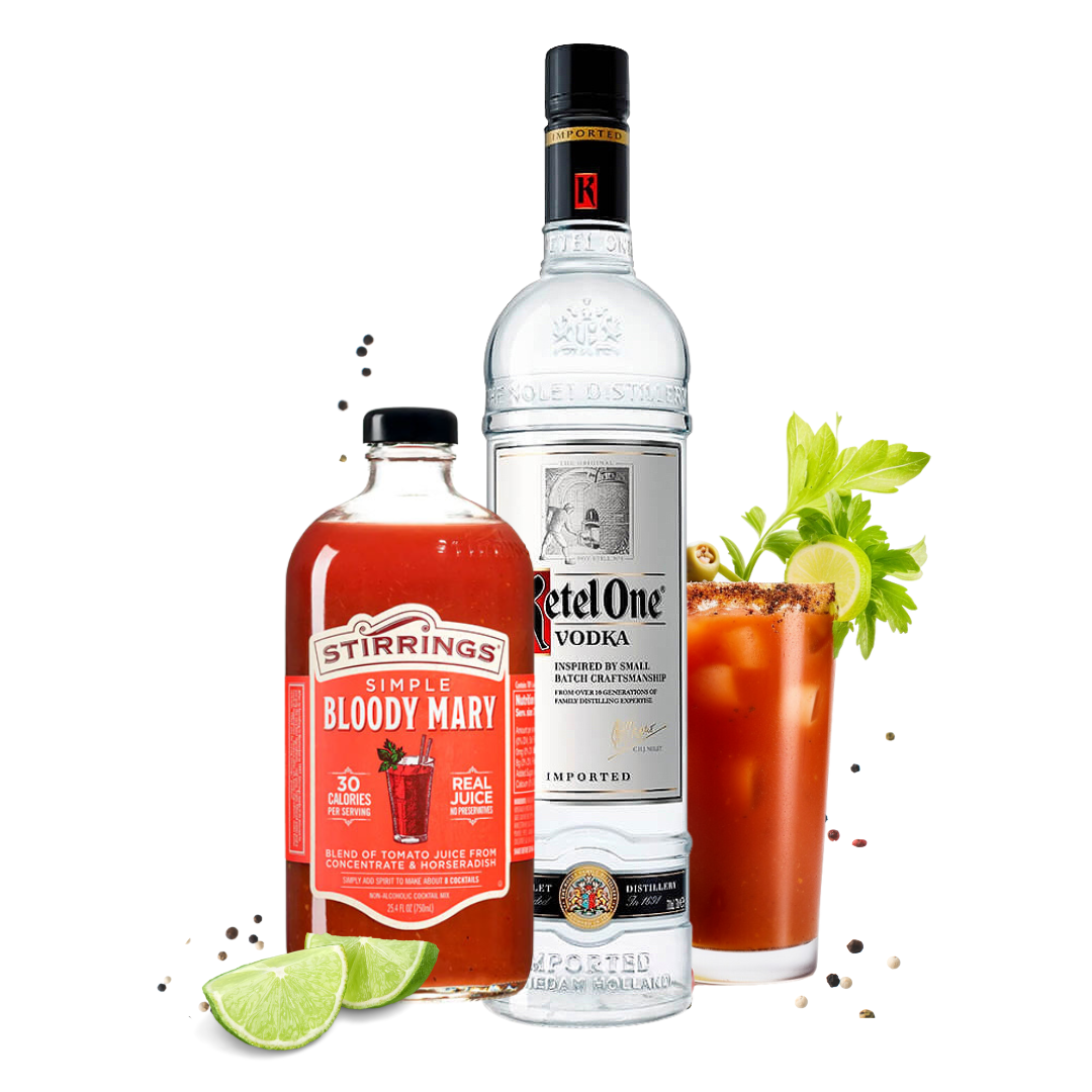 pha chế cocktail từ rượu Vodka