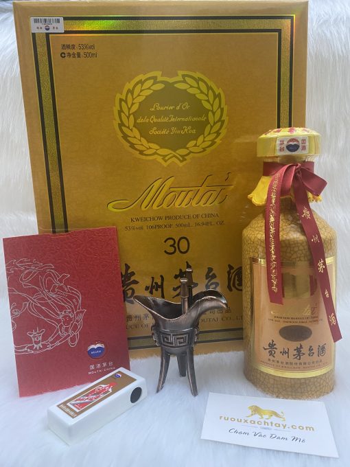 Mao Đài 30 Năm - Kweichow Moutai 30 Year Old 53% 500ml (1)