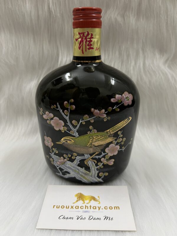 Suntory Old Whisky Special Design Passerine Bird (2)